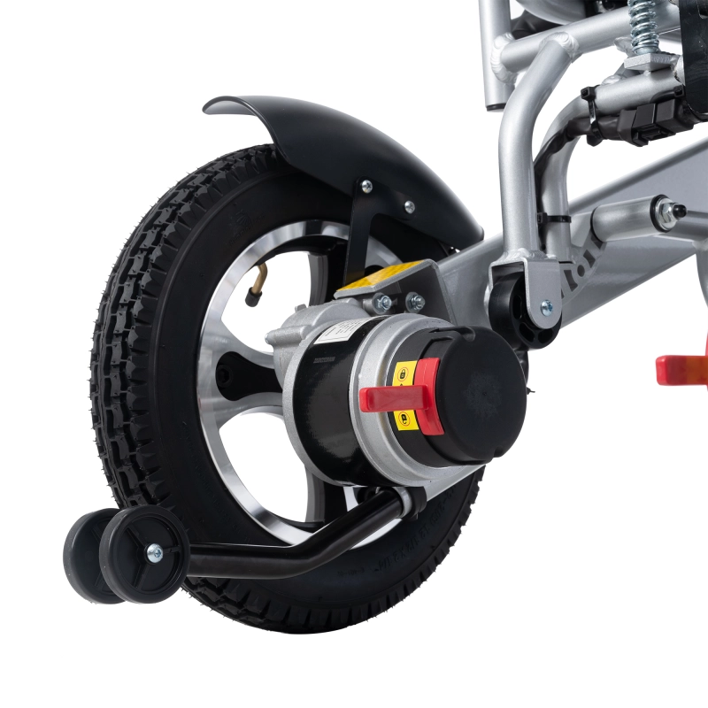 Intelligent Lightweight Foldable Electric Wheelchairs- Sliver