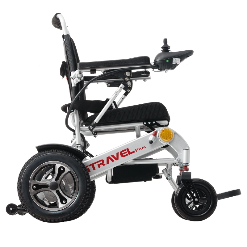Intelligent Lightweight Foldable Electric Wheelchairs- Sliver