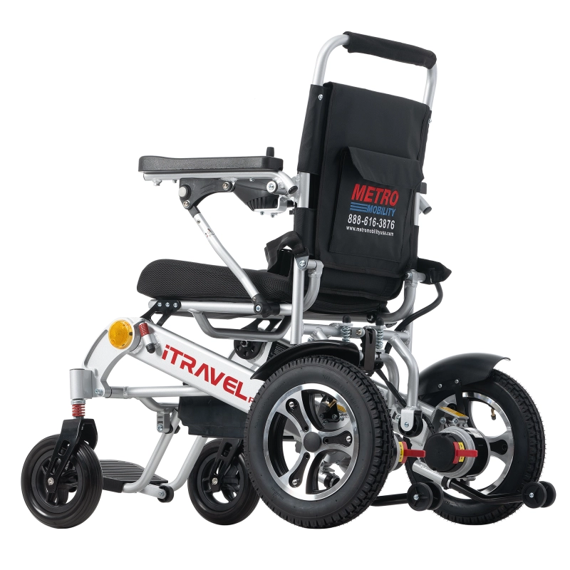 Intelligent Lightweight Foldable Electric Wheelchairs- Sliver