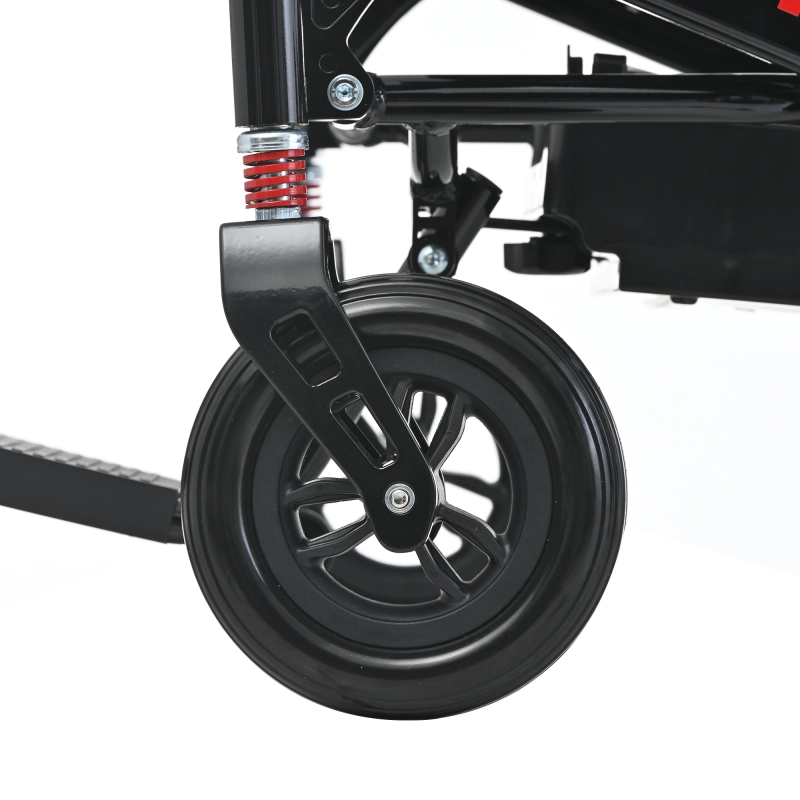 Intelligent Lightweight Foldable Electric Wheelchairs- Black