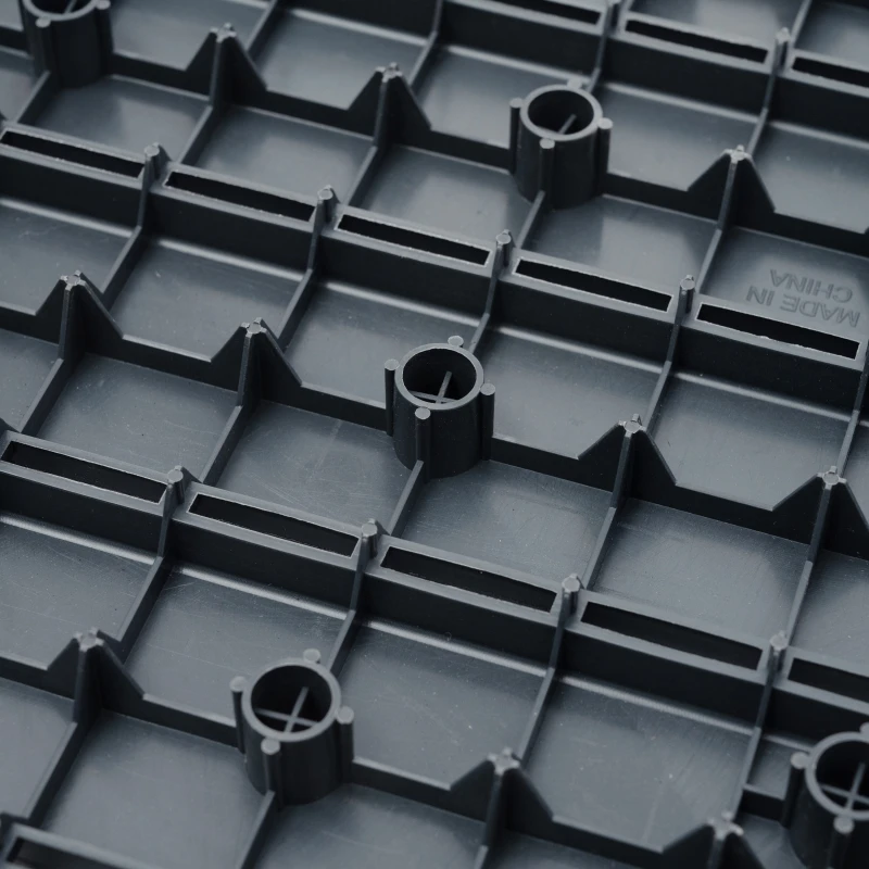 0.80-in x 11.8-in 44-Pack Dark Gray Prefinished Vinyl/Plastic Deck Tile