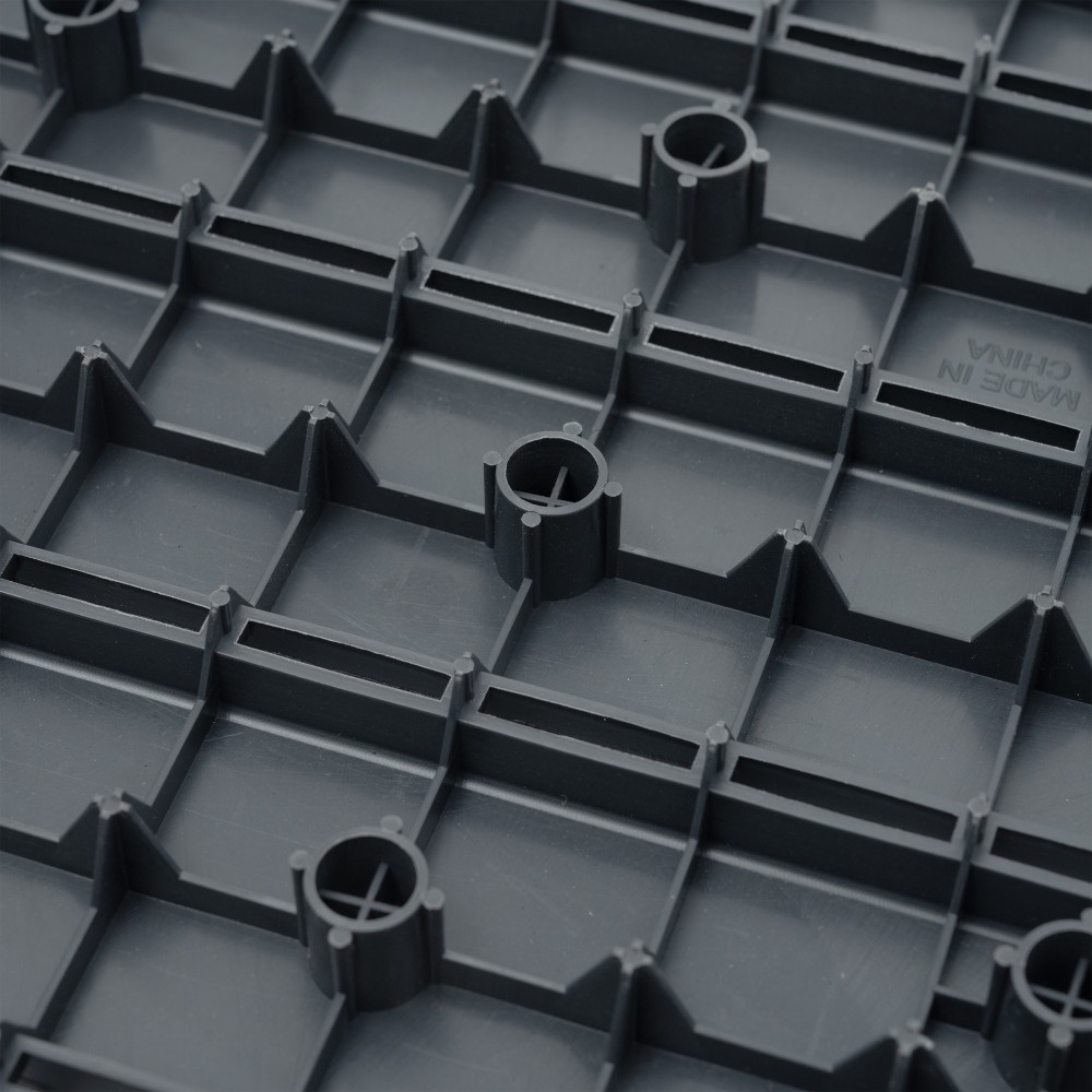 0.80-in x 11.8-in 44-Pack Dark Gray Prefinished Vinyl/Plastic Deck Tile