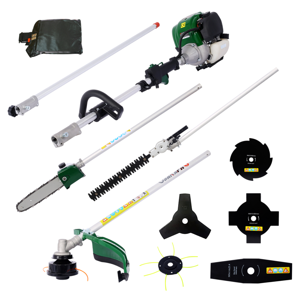 Xspracer 9 in 1 Multi Tool 39-cc 2-cycle Gas String Trimmer
