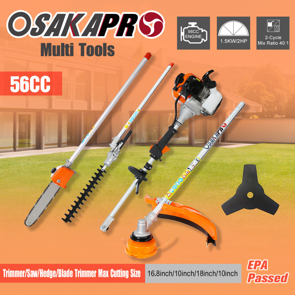 Xspracer 4 in 1 Multi Tool 56-cc 2-cycle Gas String Trimmer