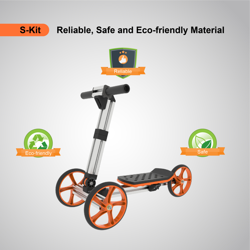 20-in Kid Balance Bike with Little Wheels and Tool Kit