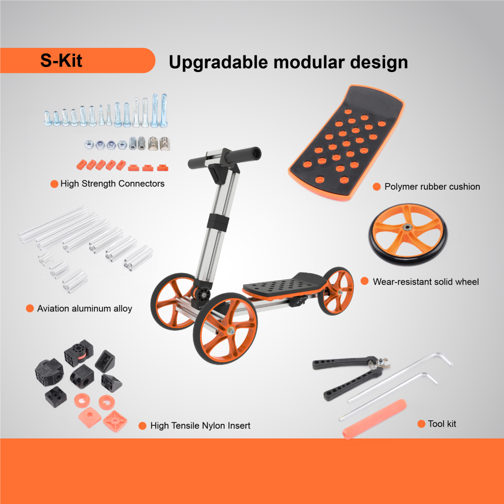 20-in Kid Balance Bike with Little Wheels and Tool Kit