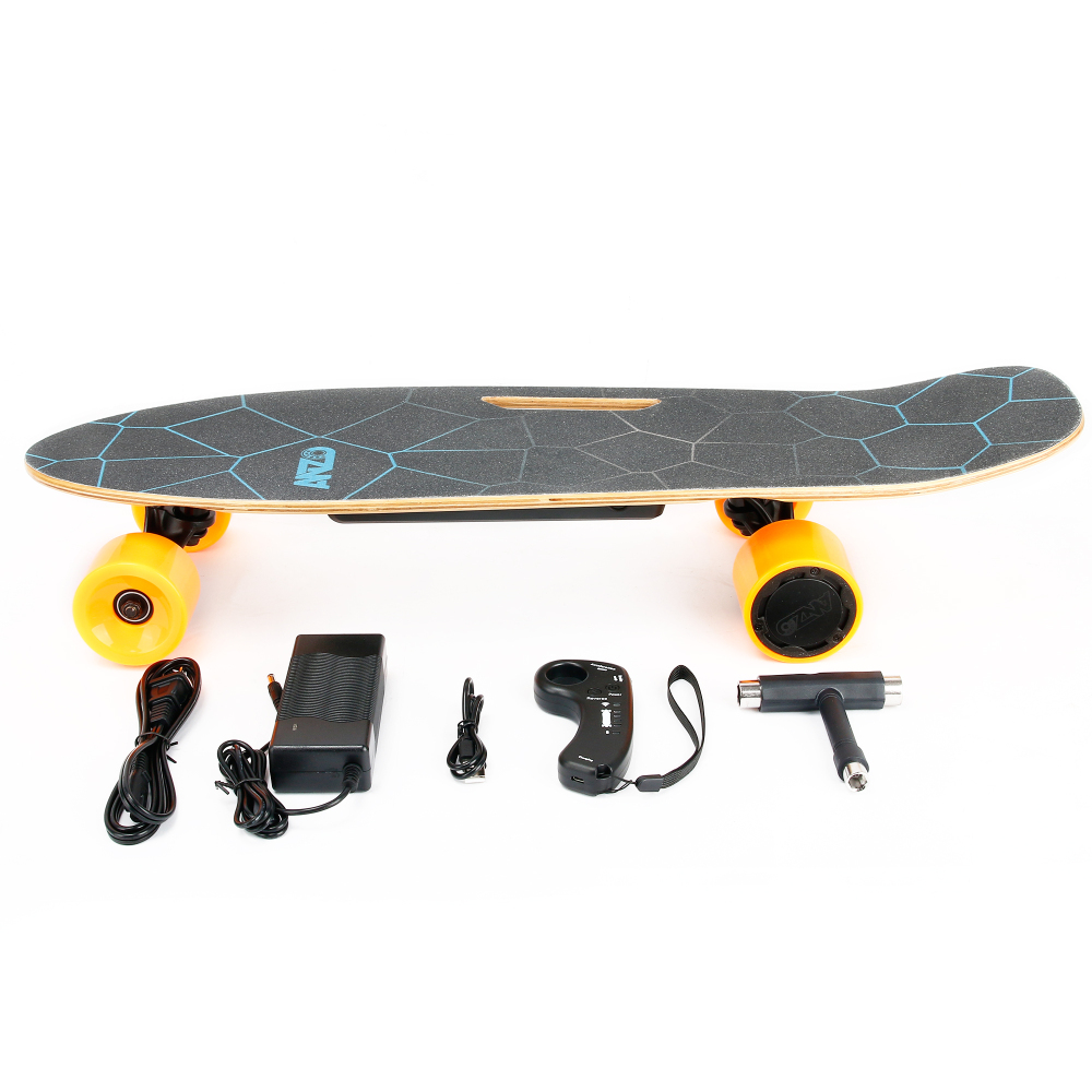 Small Portable Longboard Electric Skateboard with Remote Control