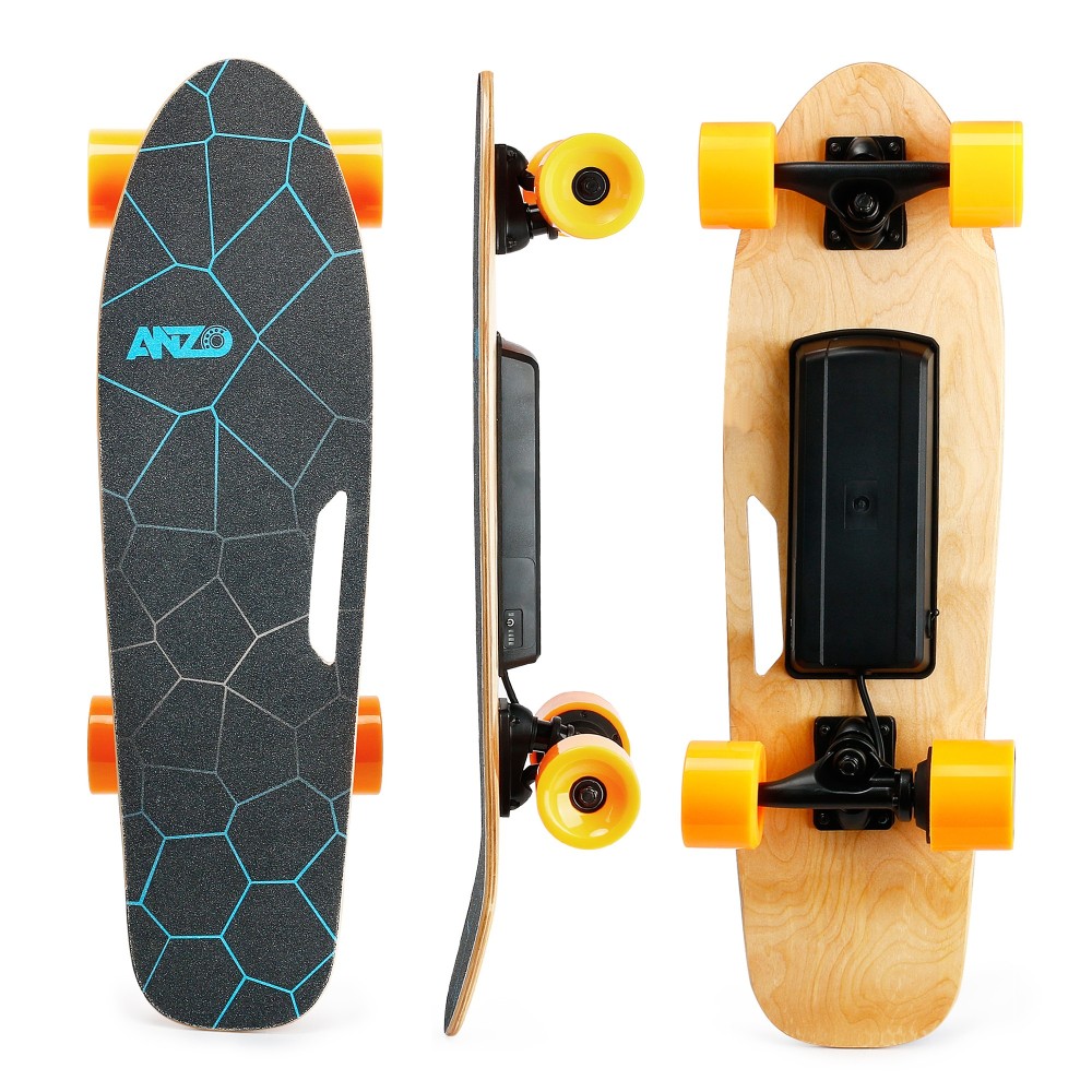 Small Portable Longboard Electric Skateboard with Remote Control