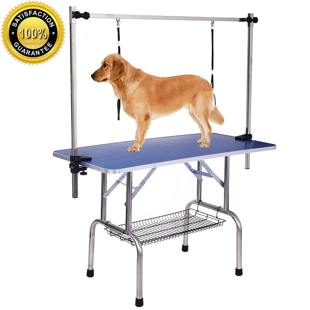 Professional Pet Grooming Table Blue