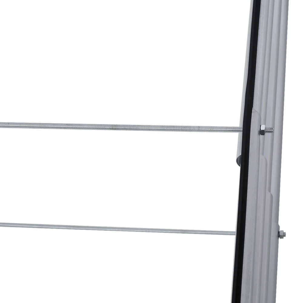 8 x 4 x 1 ft Galvanized Planter Raised Garden Boxes