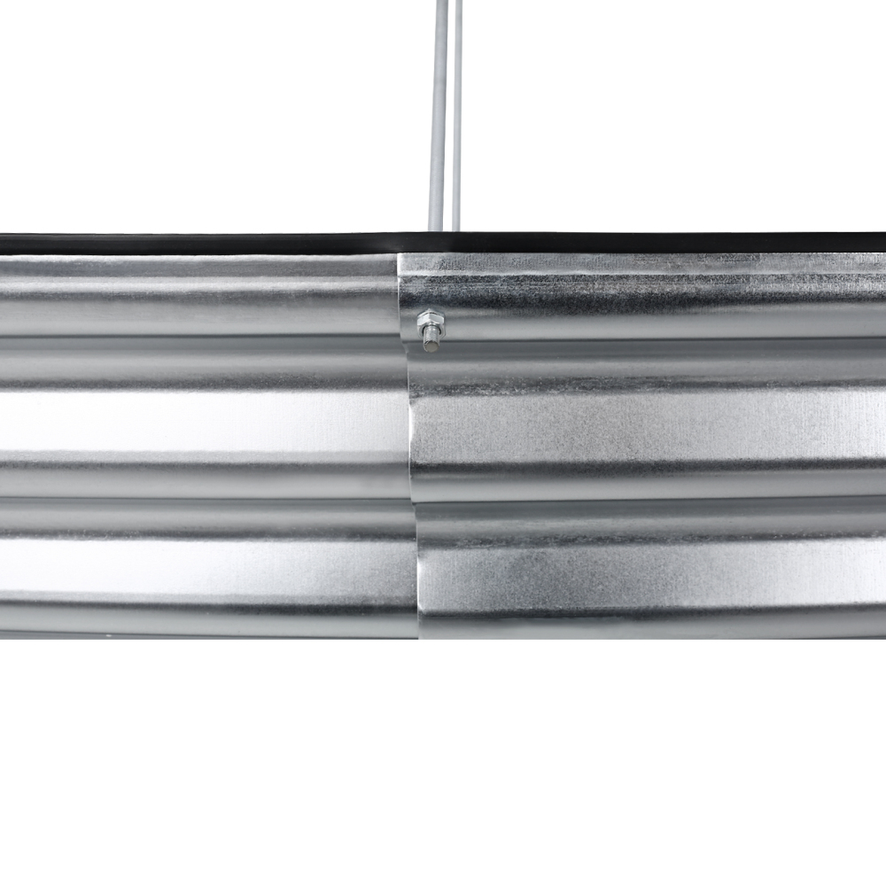 5 x 3 x 1 ft Galvanized Planter Raised Garden Boxes