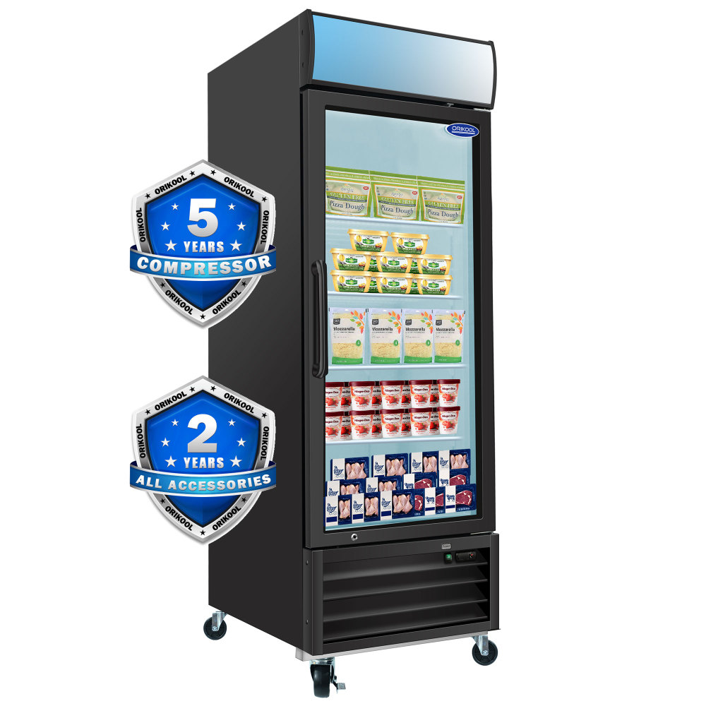 19.2-cu ft Frost-free Commercial Freezer (Black) ENERGY STAR