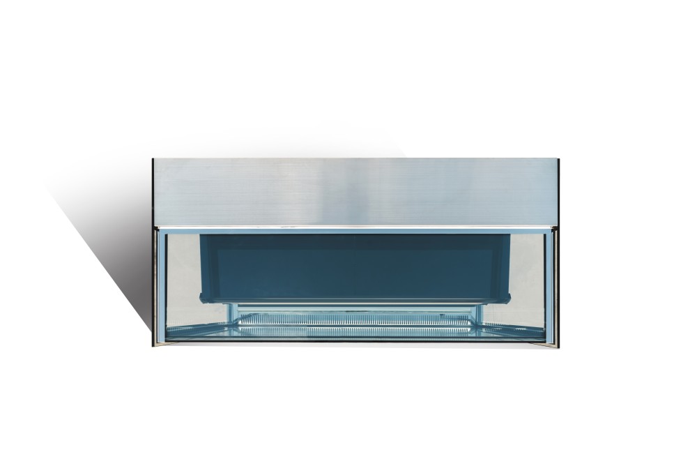 21.5-cu ft Commercial Refrigerator 2 Glass-Door (Silver)
