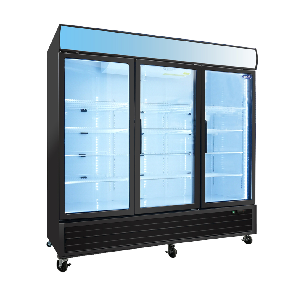 70-cu ft Frost-free Commercial Freezer (Black) ENERGY STAR