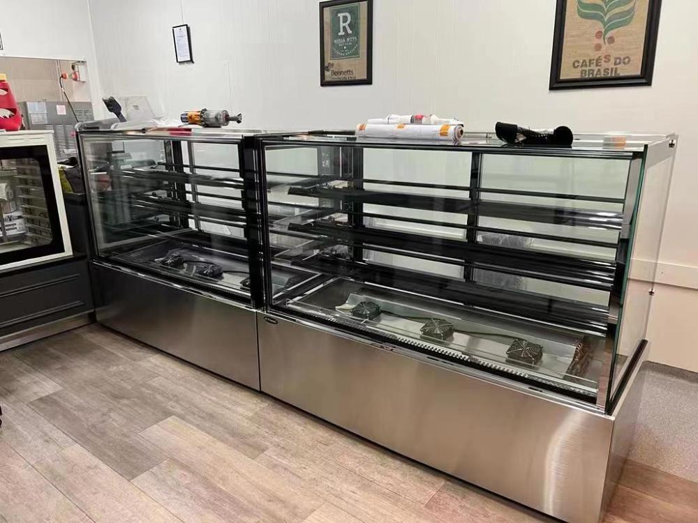26.8-cu ft Commercial Refrigerator 2 Glass-Door (Silver)