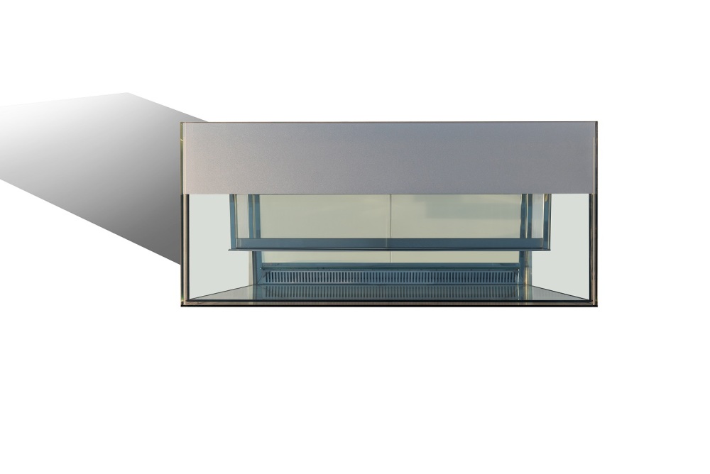 17.6-cu ft Commercial Refrigerator 2 Glass-Door (Silver)