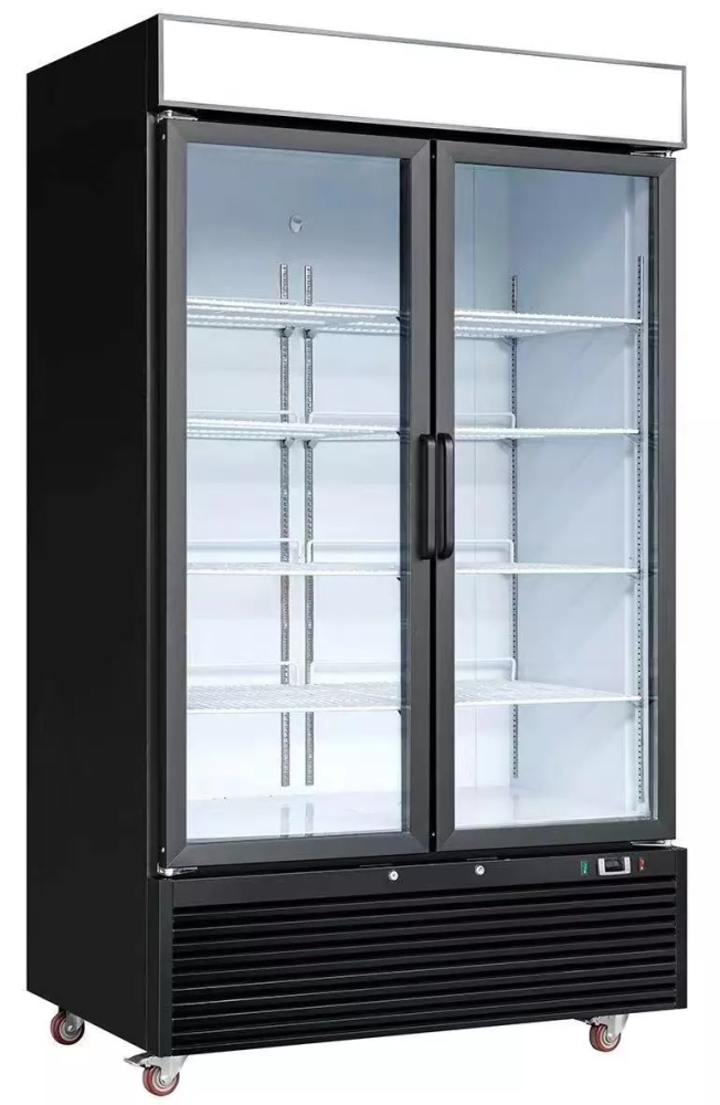 48-cu ft Frost-free Commercial Freezer (Black)