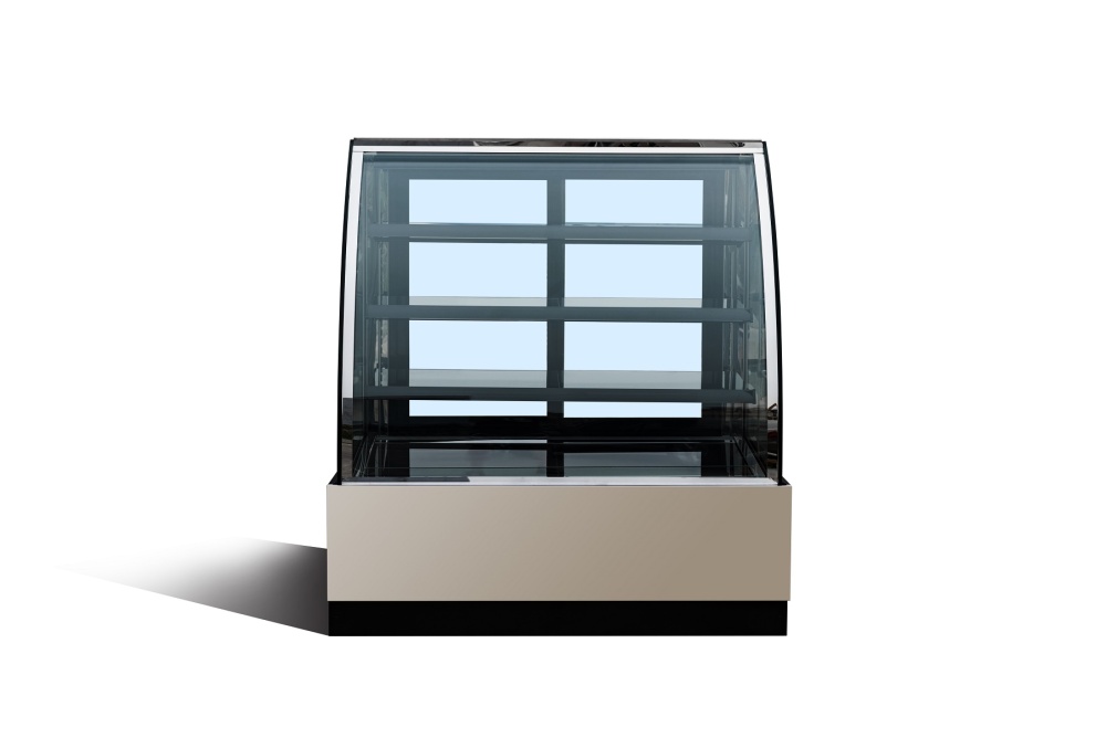 23-cu ft Commercial Refrigerator 2 Glass-Door (Silver)