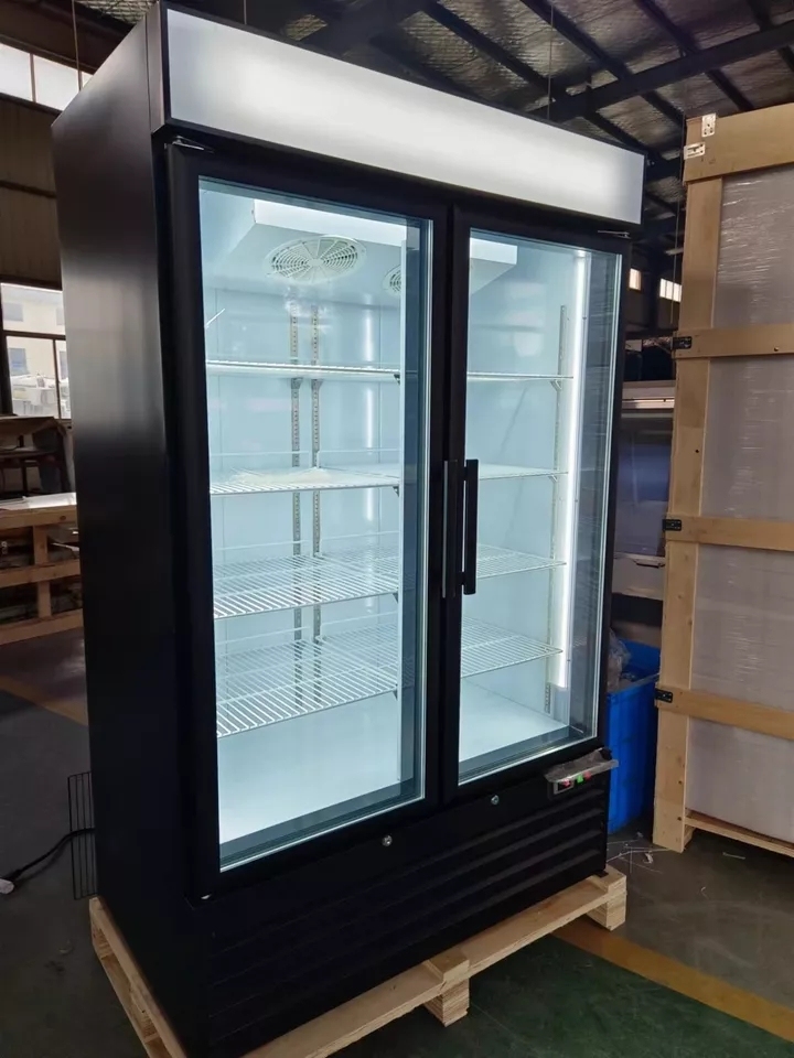 48-cu ft Frost-free Commercial Freezer (Black)