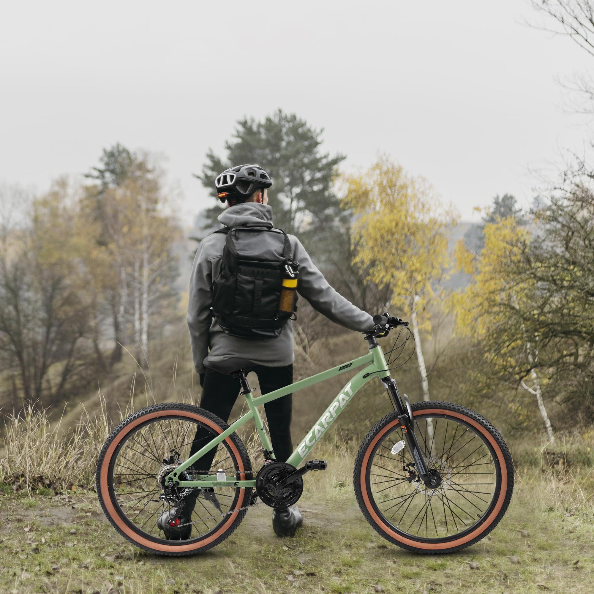 24-inch 21-Speed Mountain Bike for Adult (Green)