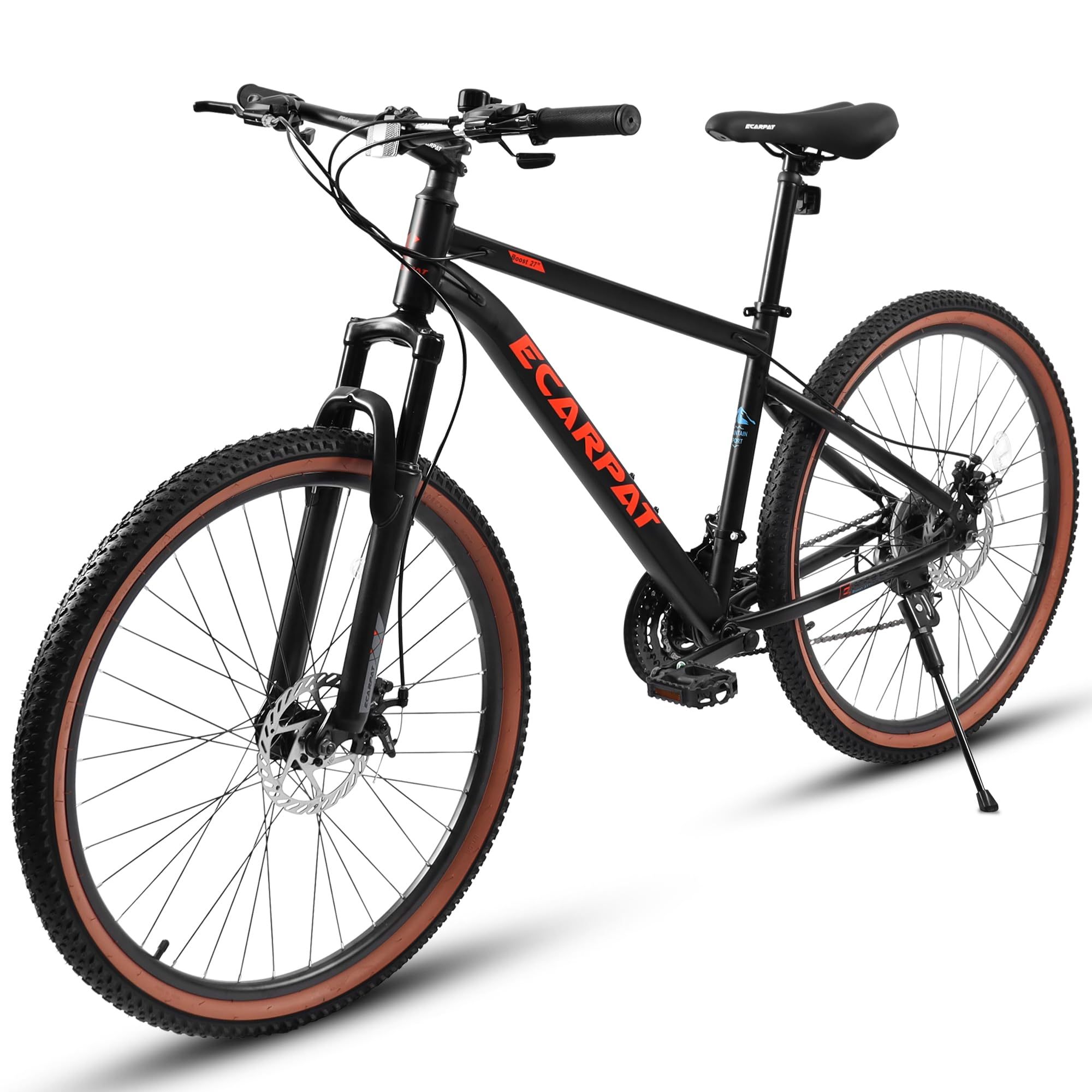 27-inch 21-Speed Mountain Bike for Adult (Gray)