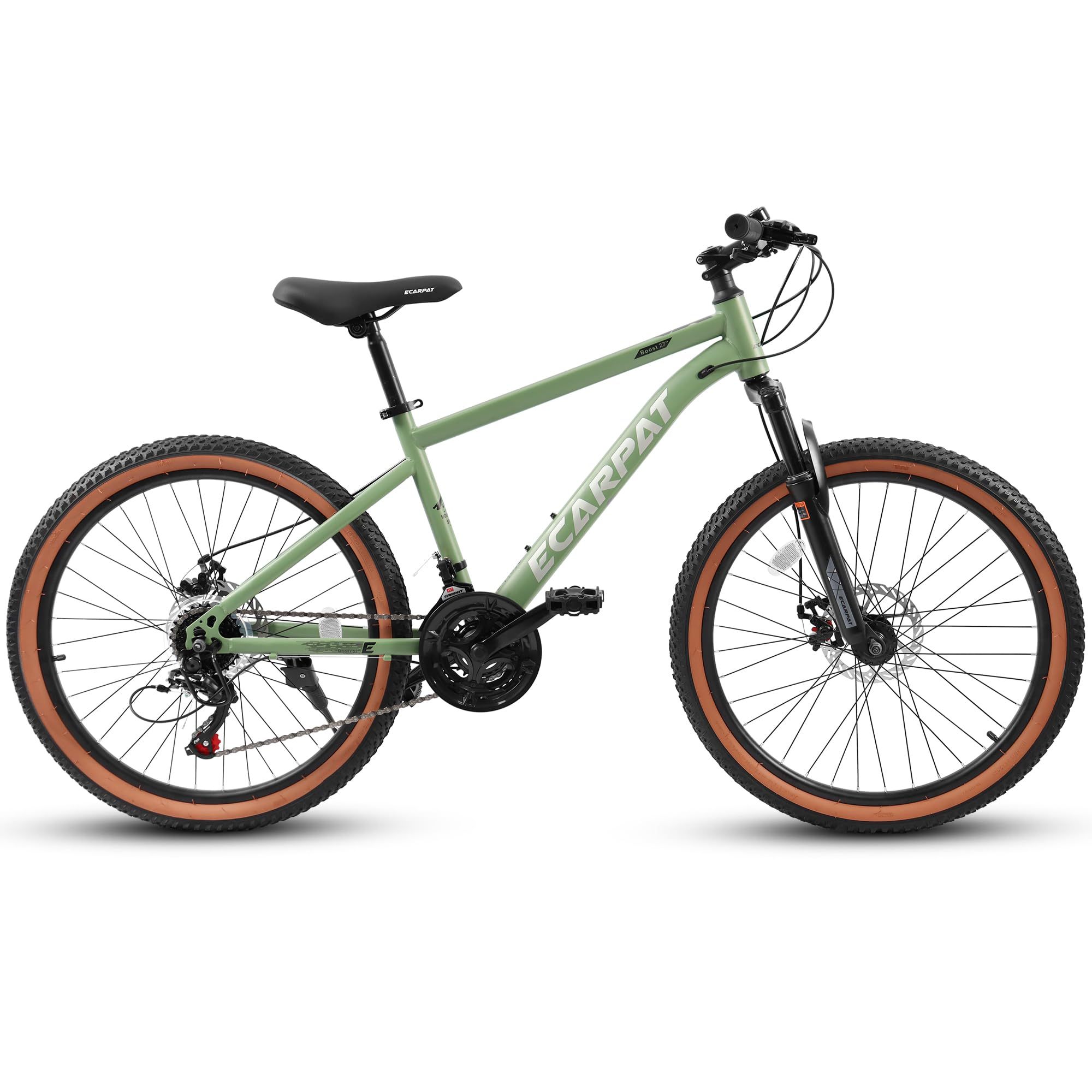 27.5-inch 21-Speed Mountain Bike for Adult (Green)