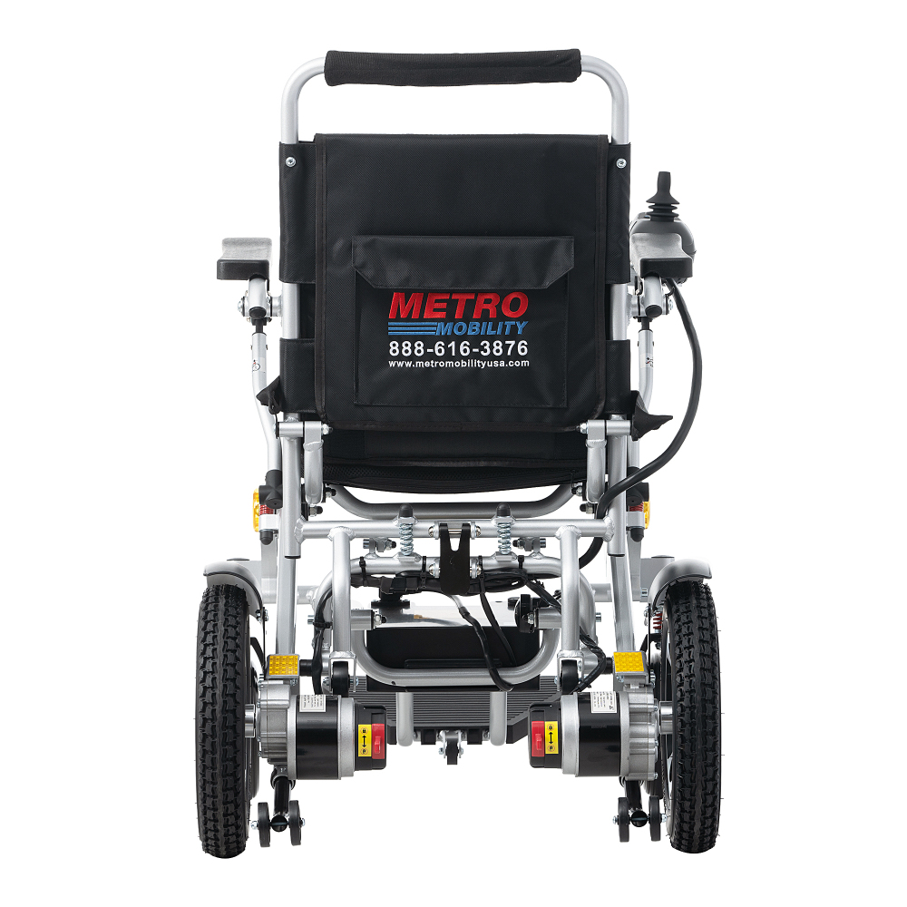 Intelligent Lightweight Foldable Electric Wheelchairs- Sliver