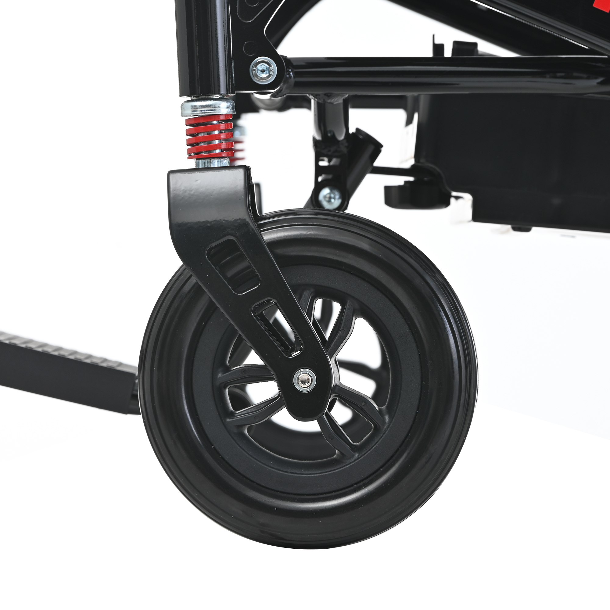 Intelligent Lightweight Foldable Electric Wheelchairs- Black
