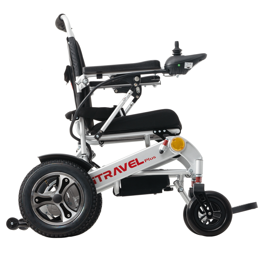 Intelligent Lightweight Foldable Electric Wheelchairs- Sliver