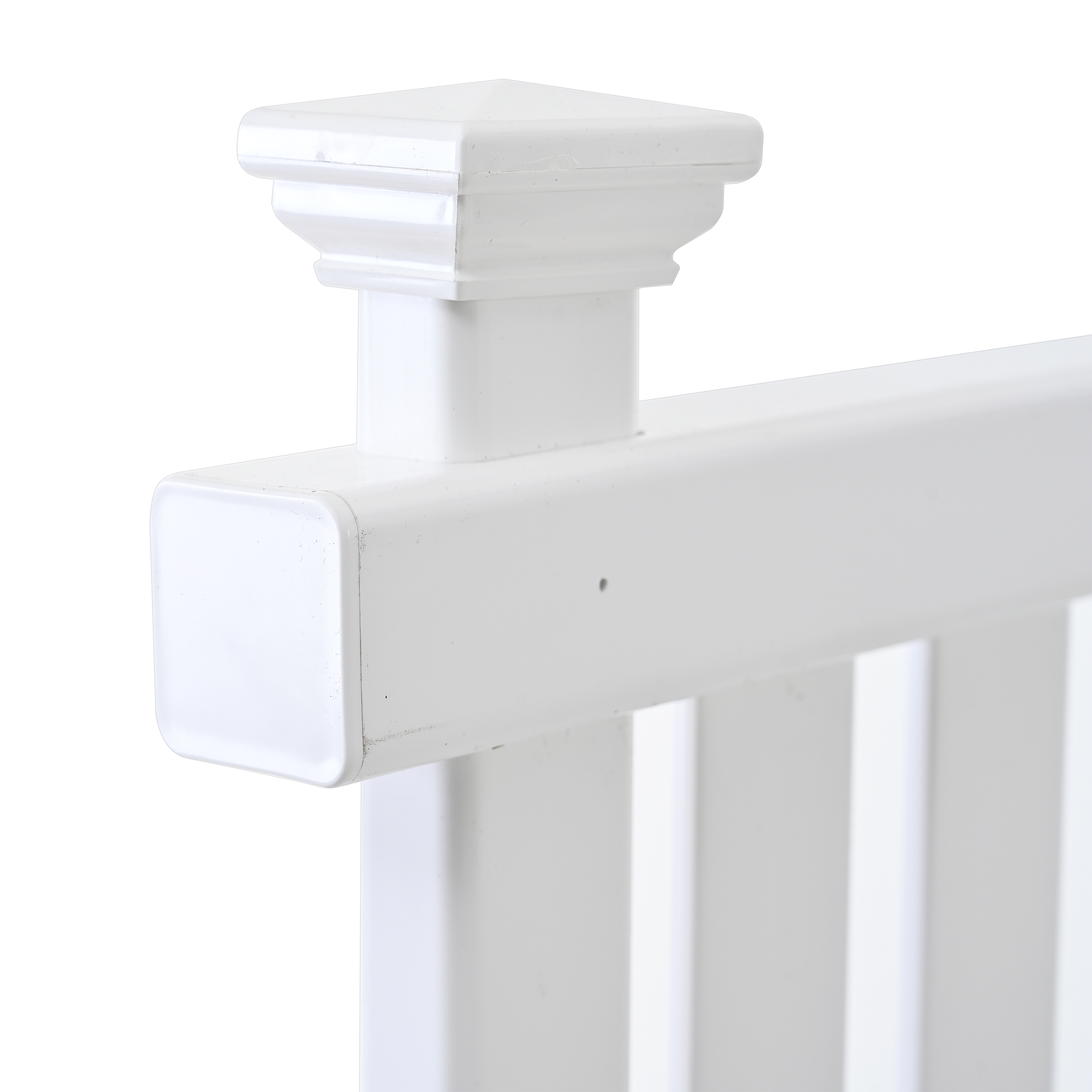 Vinyl White Privacy Screen Panels