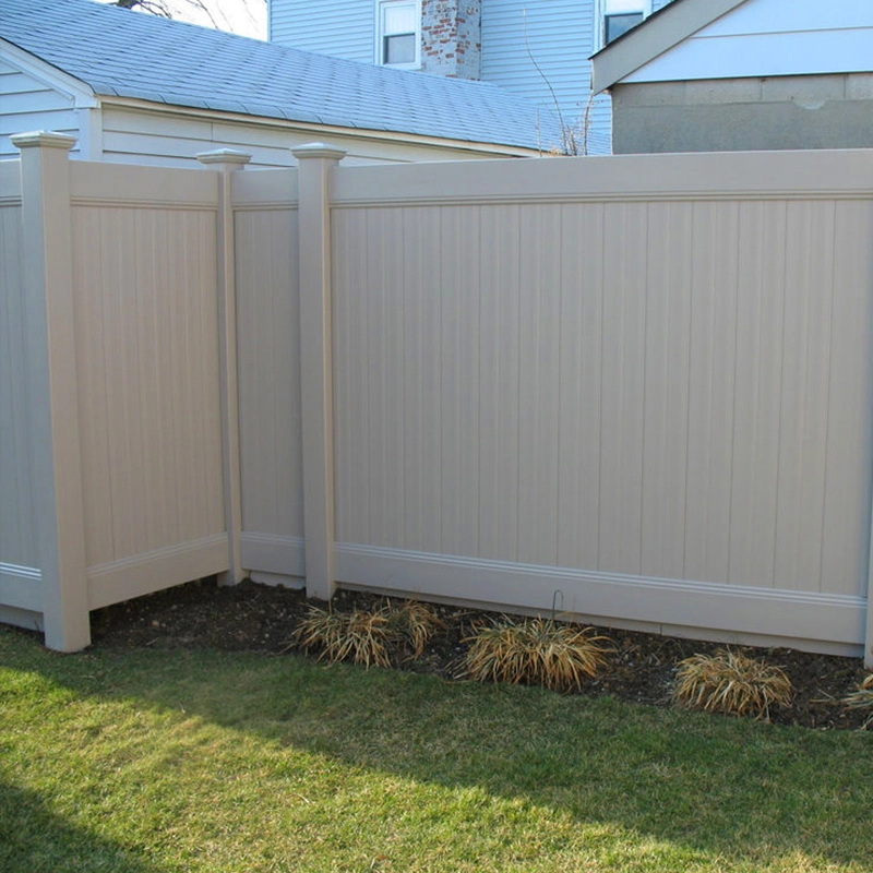 6ft.H x 6ft.W White Privacy Fence Panels 2 pcs