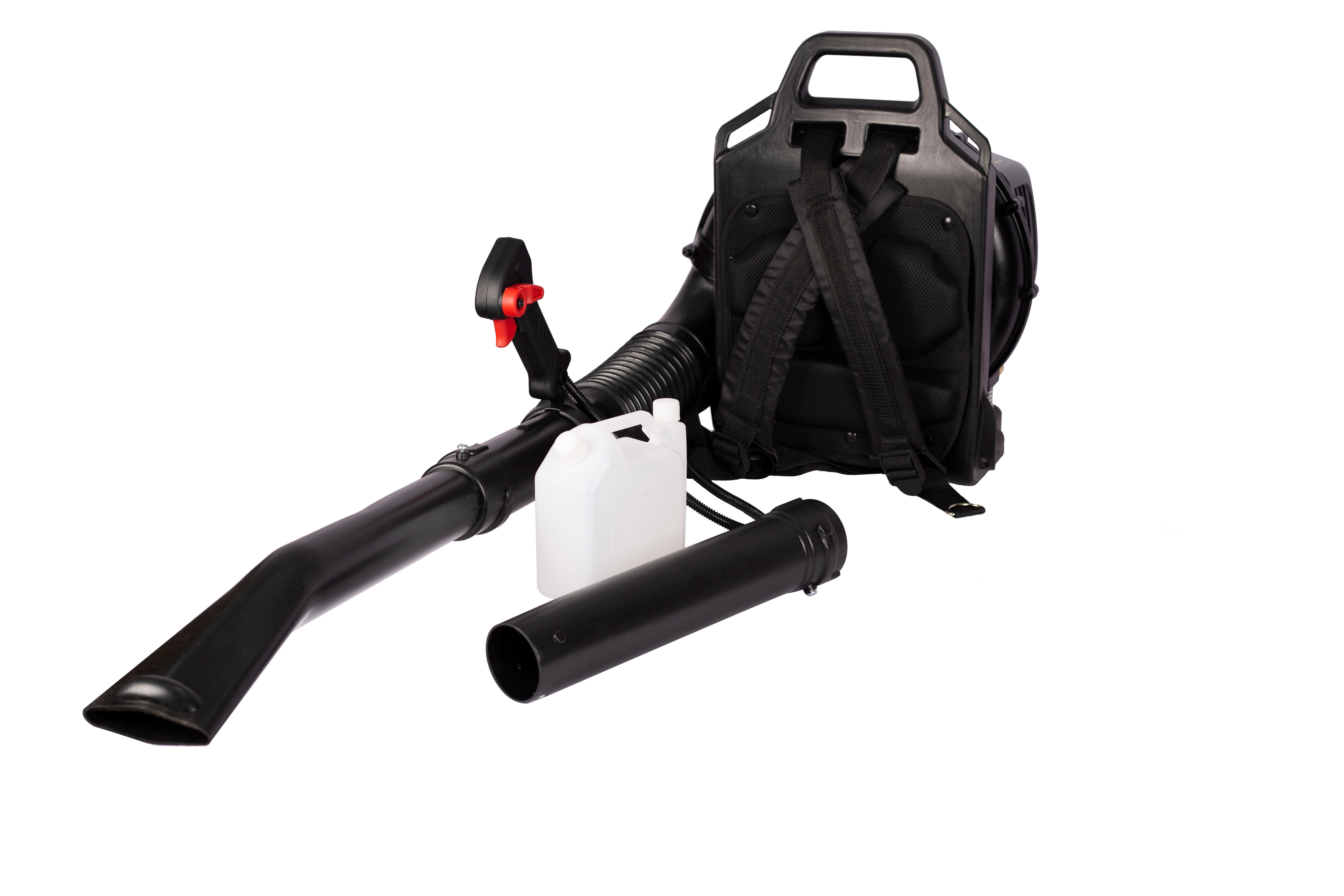 52CC 2-Cycle Gas Backpack Leaf Blower with extention tube (Red)