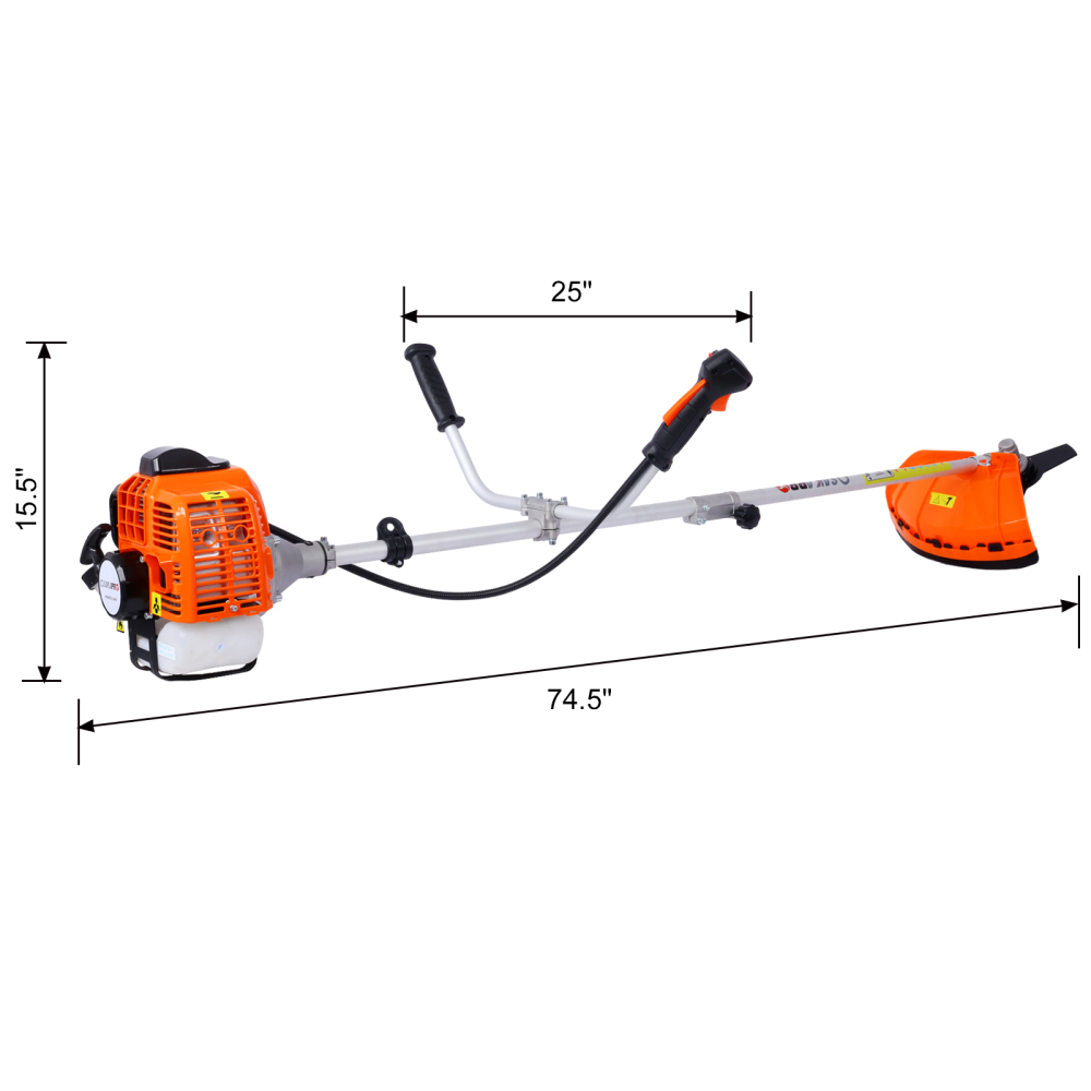 2 in 1 Multi Tool 52-cc 2-cycle Gas String Trimmer