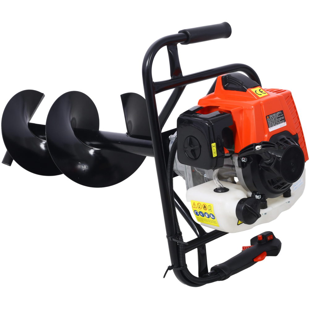 63CC Gas-Powered 2-Stroke Post Hole Digger
