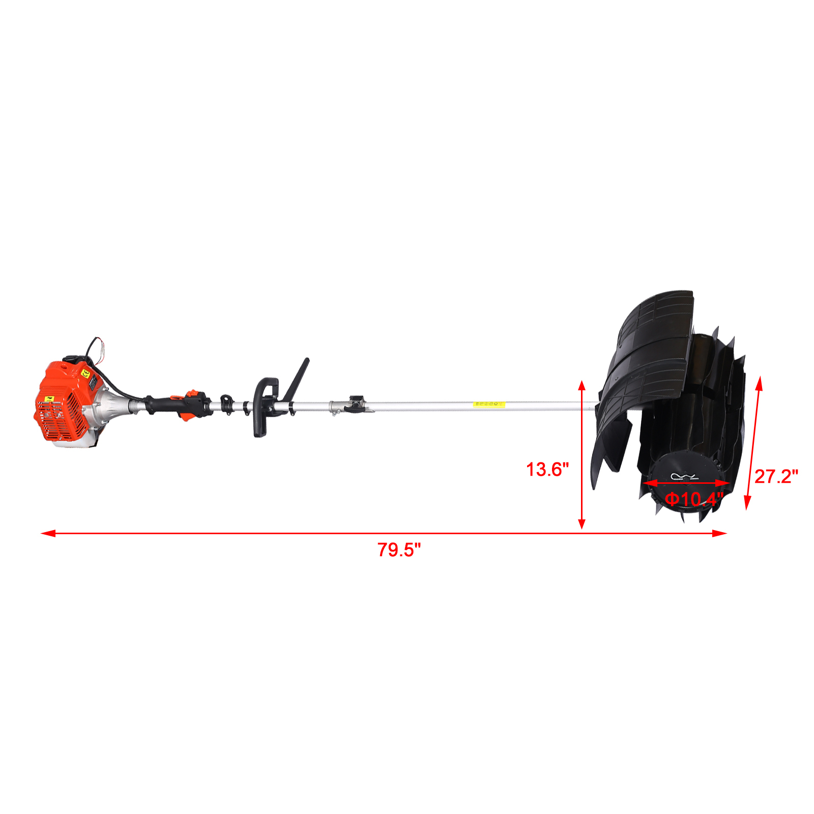 52CC 2 Stroke Gas Snow Blower
