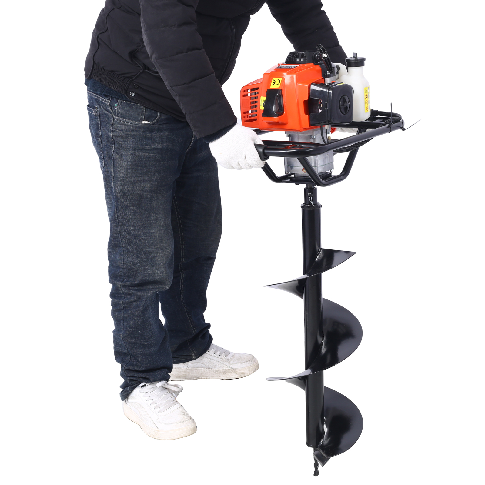63CC Gas-Powered 2-Stroke Post Hole Digger