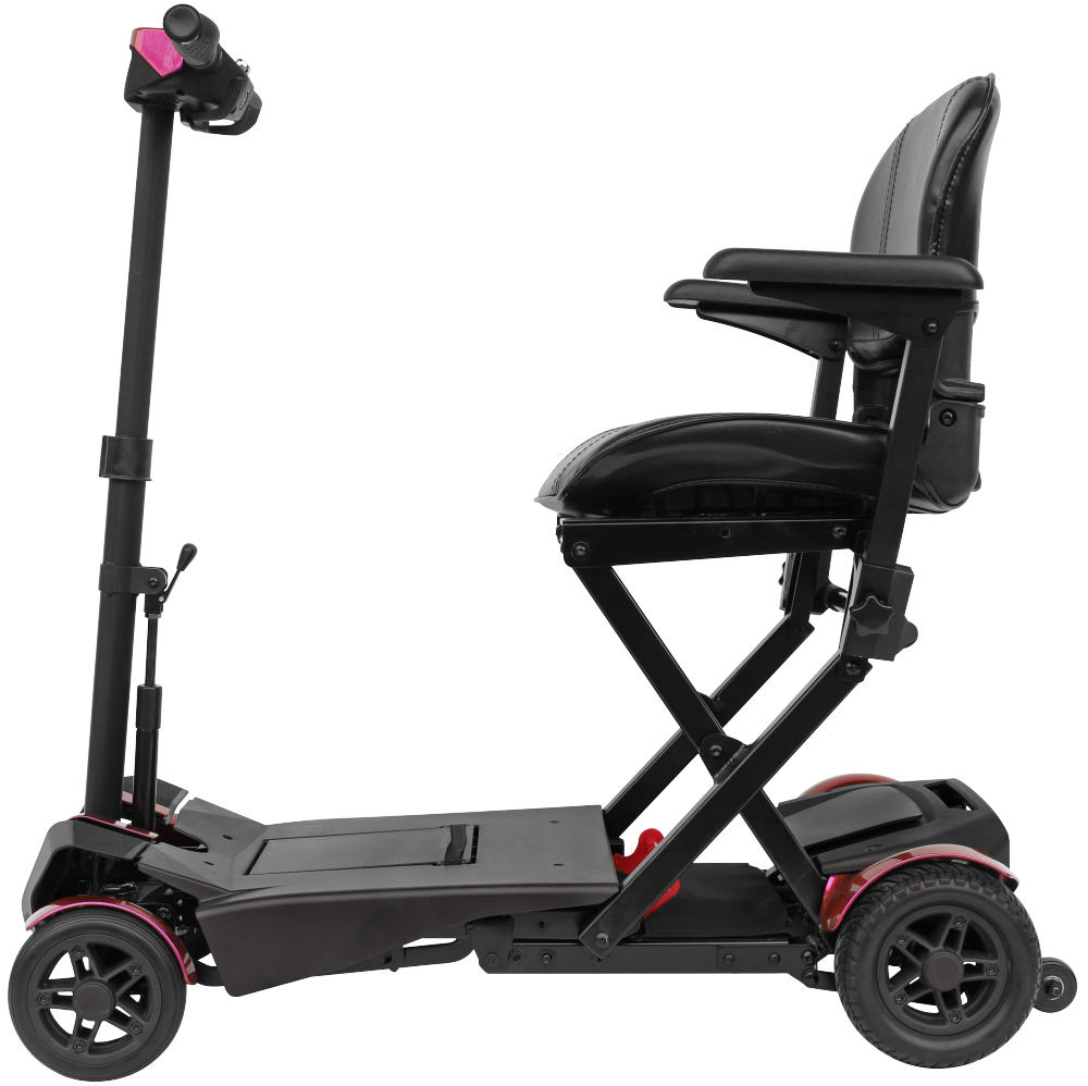 Electric Folding Mobility Scooter Red