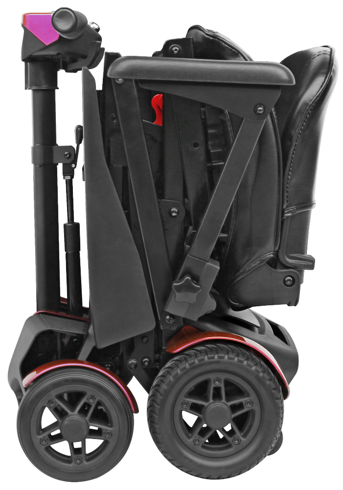 Electric Folding Mobility Scooter Red