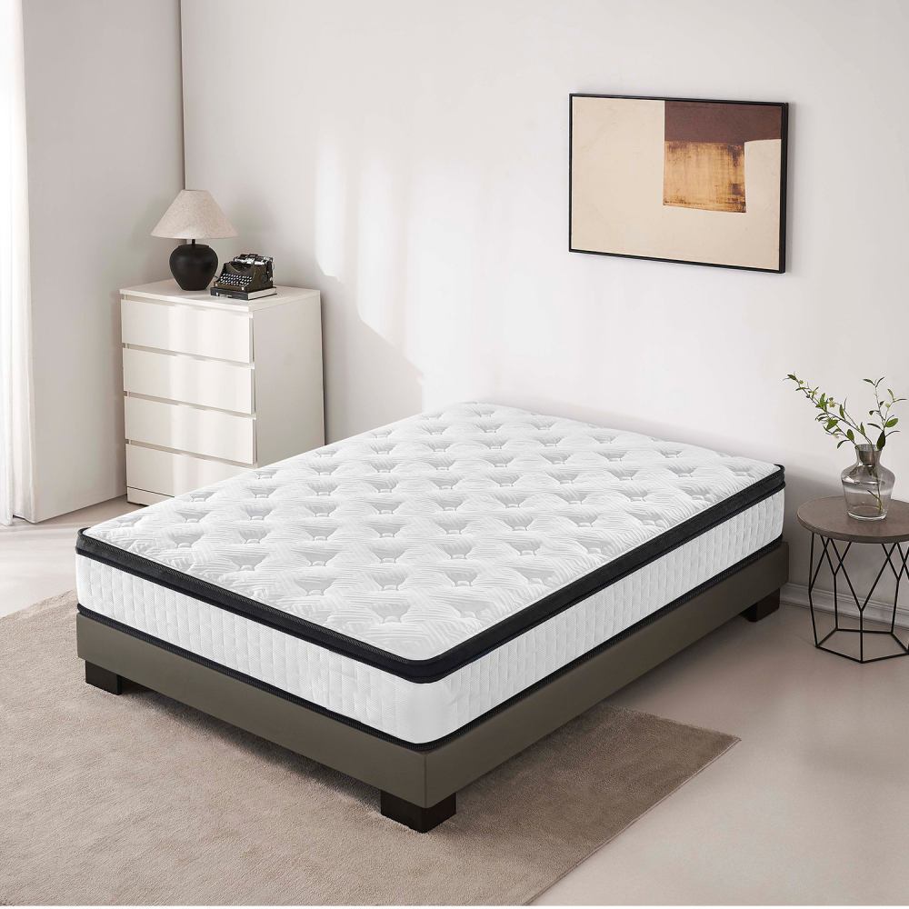 Twin Size 12 Inch Individual Pocket Spring Hybrid Mattress