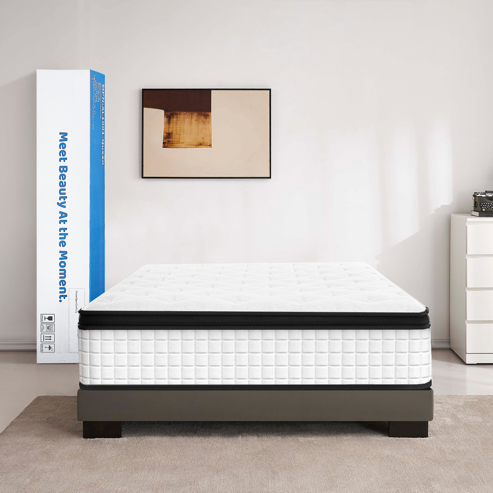 Twin Size 12 Inch Individual Pocket Spring Hybrid Mattress