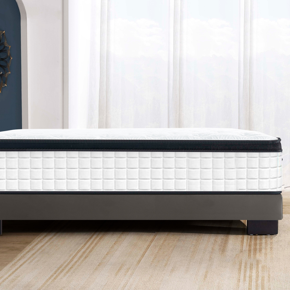 Twin Size 12 Inch Individual Pocket Spring Hybrid Mattress