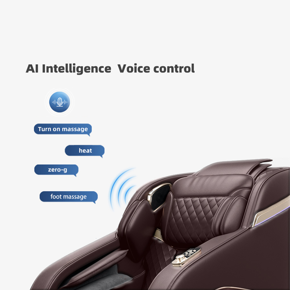 Full Body Massage Chair, Full Body Zero Gravity with 3D Massage ,Multiple massage modes Brown
