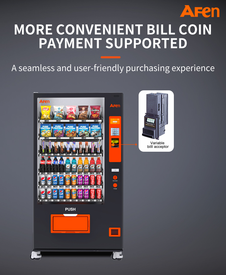Snack & Drink Combo Commercial Vending Machine