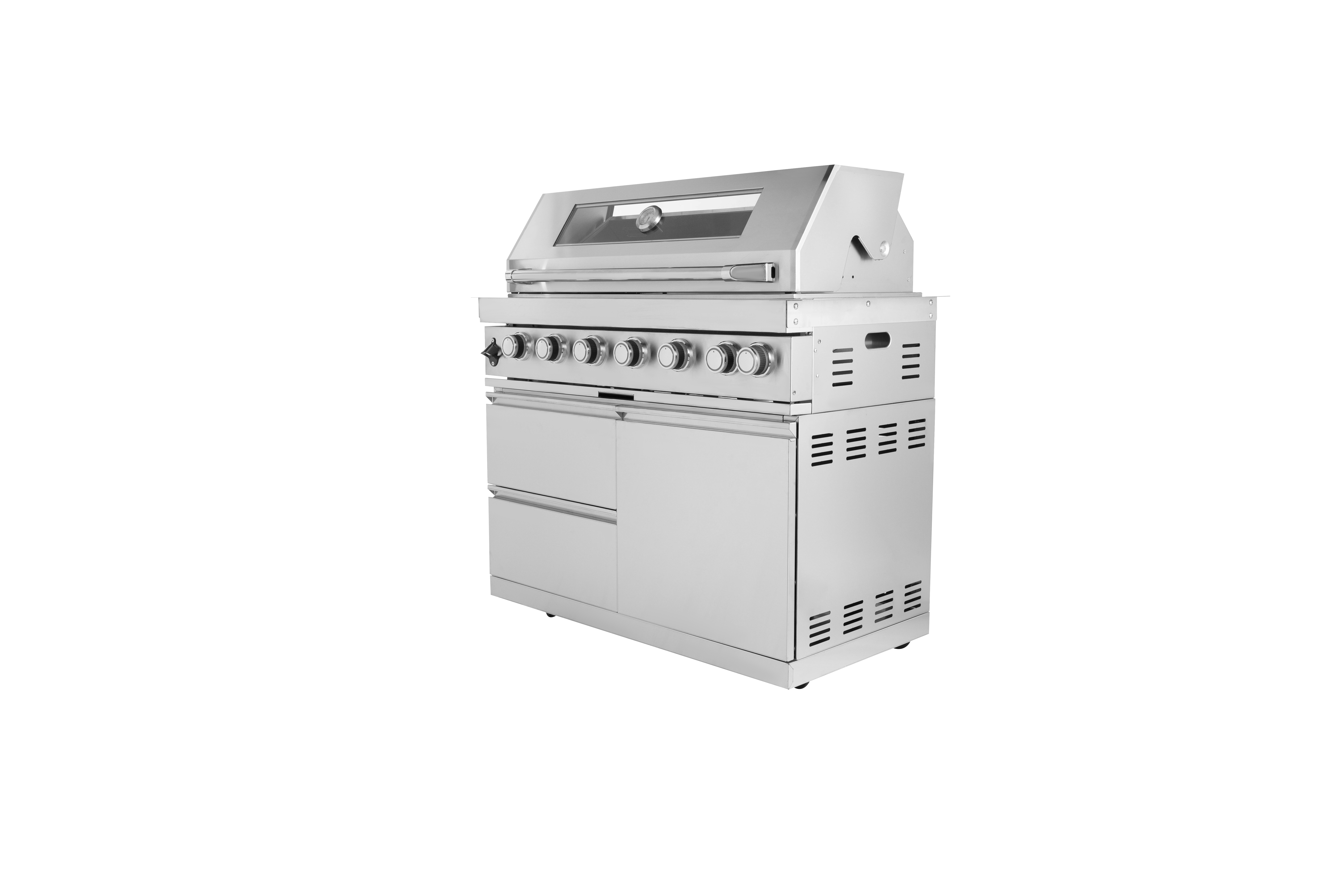 43 L x 23 W x 47 H-Inches Outdoor Kitchen Gas grill with 6 Burners