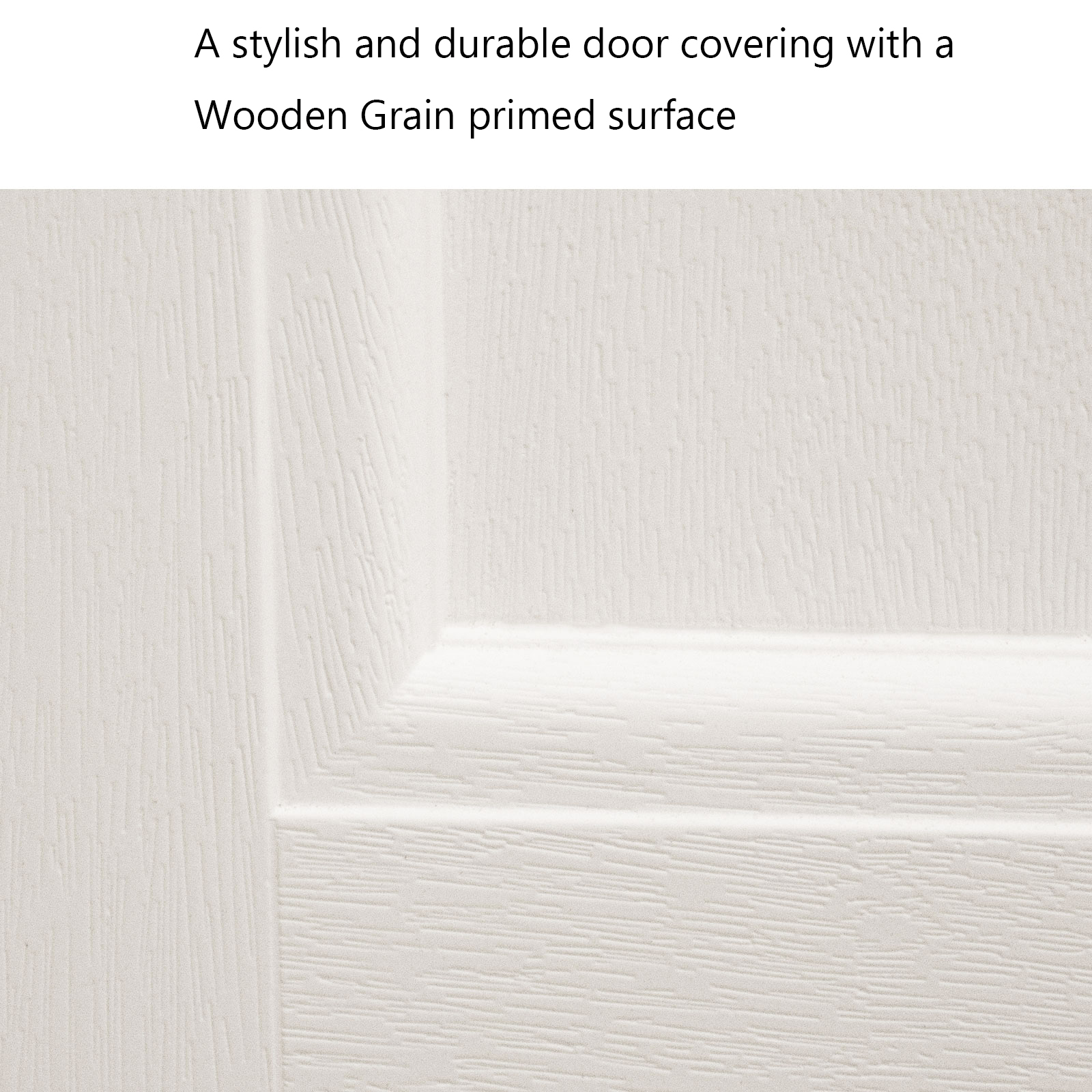 36'' x 80" White Primed Left Hand Inswing Fiberglass Entry Door White Brickmould and 4-9/16 Vinyl Frame