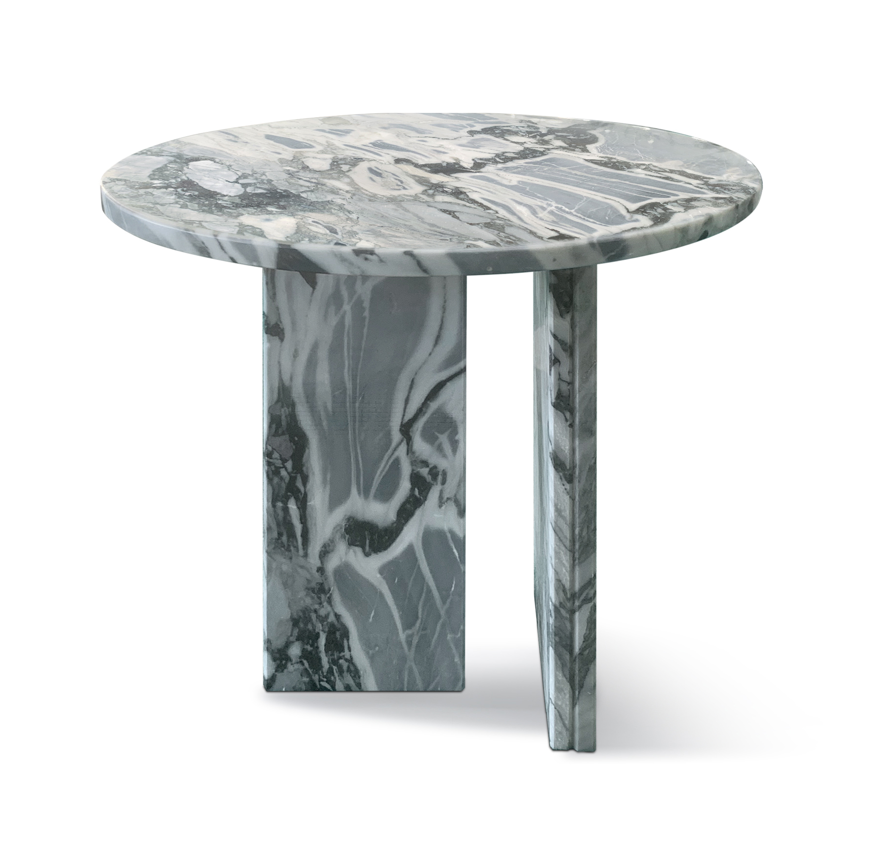 18-Inch Grey Blue natural marble coffee table