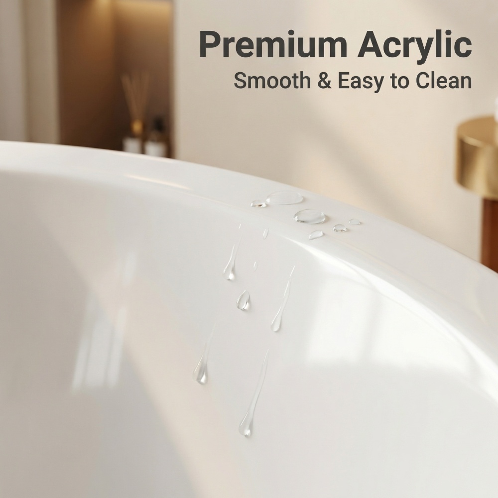 59 in. x 59 in. Acrylic Corner Whirlpool Bathtub with Left Drain, 6-Hydromassage Jets, and Pneumatic Controls