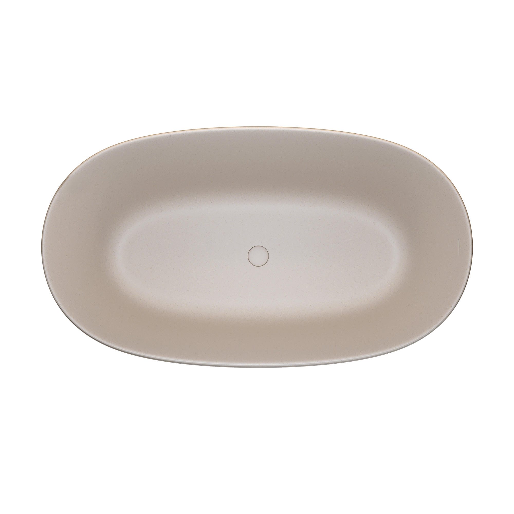 Moray 51 in. x 25 in. Solid Surface Stone Resin Flatbottom Freestanding Double Slipper Soaking Bathtub in Warm Yellow