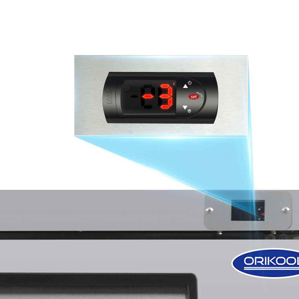 29" Commercial Under Counter Freezer 1 Door 8 Cu.ft Undercounter Work Top Freezers ETL Approved
