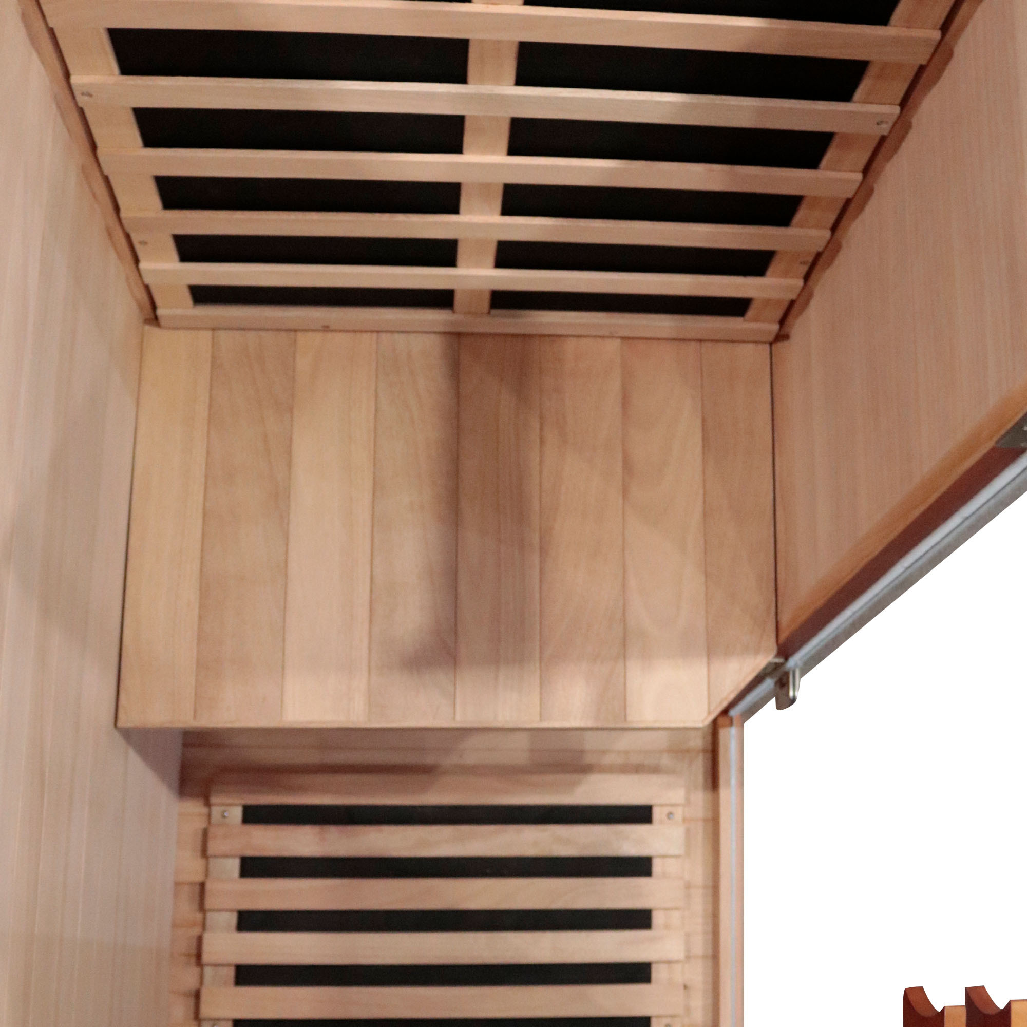 Moray 1-Person Indoor Oguman Infrared Sauna with 5 Far-infrared Carbon Crystal Heaters, 2 Lights